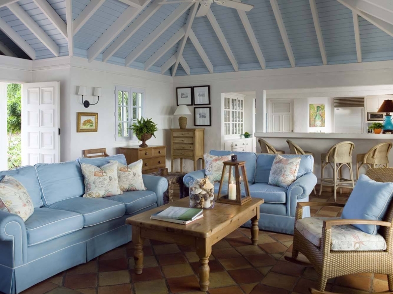 Декор интерьера в пляжном стиле