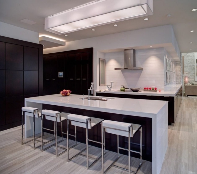 Стильные идеи кухонного острова для большой и маленькой кухни