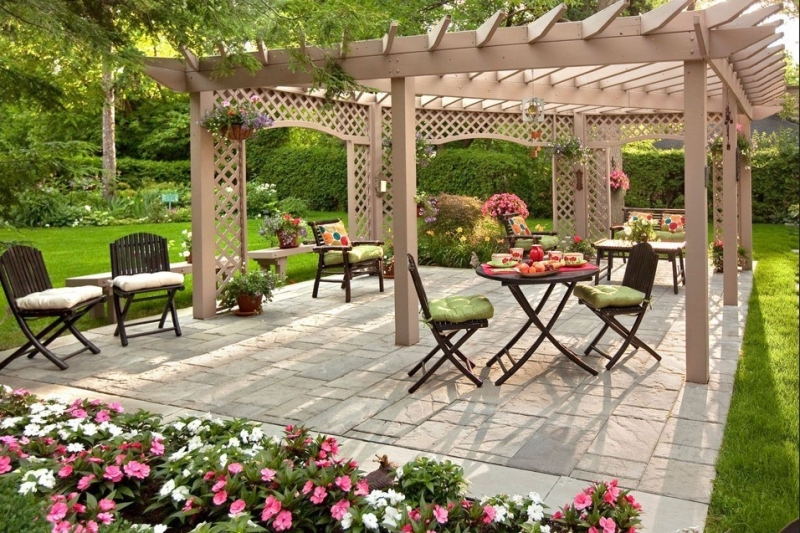 Красивые идеи для пергол