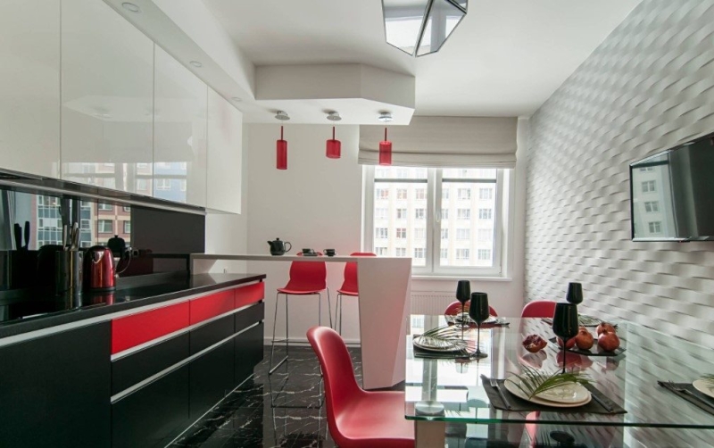 Планировка узкой кухни – главные принципы и советы дизайнеров