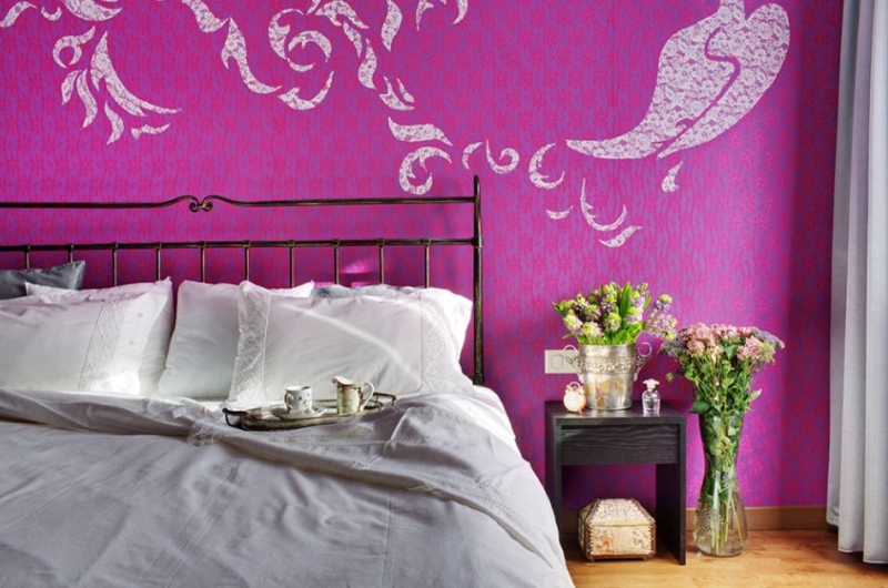 Флуоресцентные цвета в интерьере