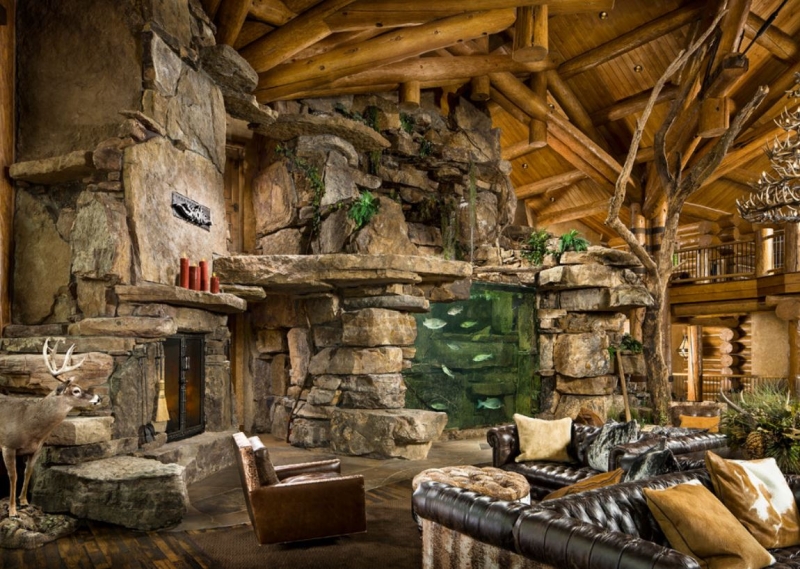 Кожаный диван в интерьере: правила выбора