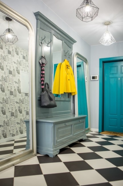 Флуоресцентные цвета в интерьере