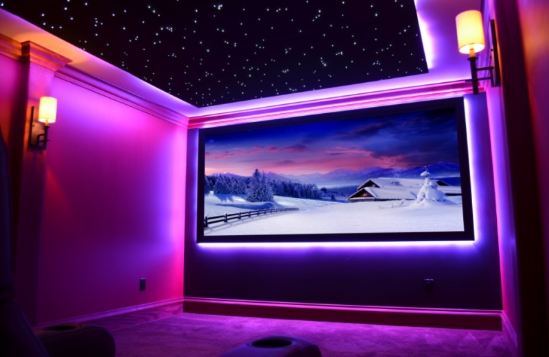 Идеи для спальни в фиолетовых тонах